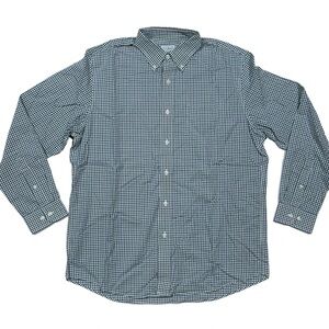 L.L. Bean Button Down Shirt Long Sleeves Plaid Men’s L Work L.L. Bean